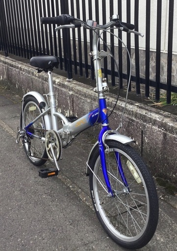 ＜動作・美品＞AERO・20インチ・折り畳み自転車・シマノ6段変速