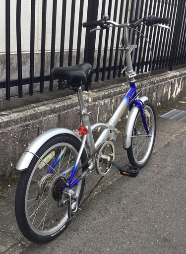＜動作・美品＞AERO・20インチ・折り畳み自転車・シマノ6段変速