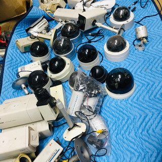 【ネット決済】【無料】中古防犯カメラ約50台以上
