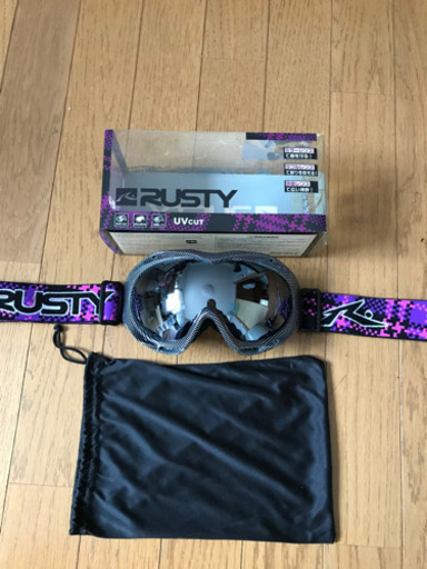 東陽町新品 ゴーグル Rusty ミラーレンズダブルレンズ曲面レンズ (wiujapan) 東陽町のスポーツの中古あげます・譲ります ...