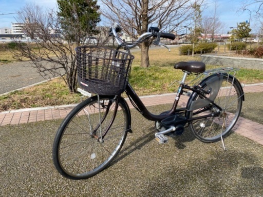 【美品】自転車 ヤマハ PAS natura