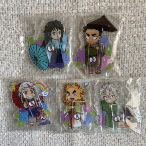 ufotable cafe】鬼滅の刃 梅雨 ランダムアクリルスタンド コンプ