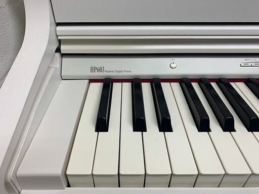 電子ピアノ ローランド HP603-WHS ※送料無料(一部地域) | niji.ie