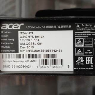 24インチモニター G247HYL