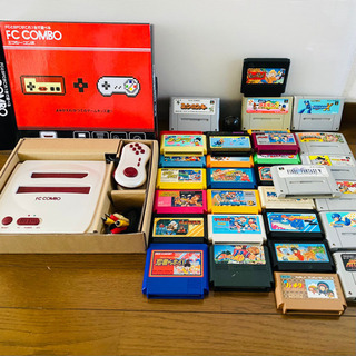 ファミコン　スーパーファミコン用本体とソフト