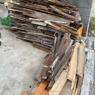 廃材 焚き木 薪等  