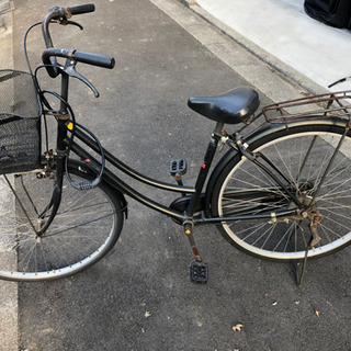 自転車　シティサイクル　27インチ　ジャンク