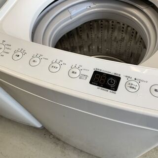 タグレーベル バイ アマダナ 洗濯機 幅53cm 4.5kg 2019年製 ホワイト TAGlabel by amadana 南12条店 