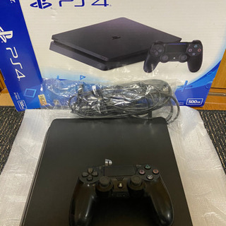 【ネット決済・配送可】PS4本体 CUH-2100AB01 おま...