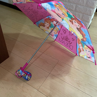 ABG 折り畳み傘 子供用 40cm プリンセス  【未使用】