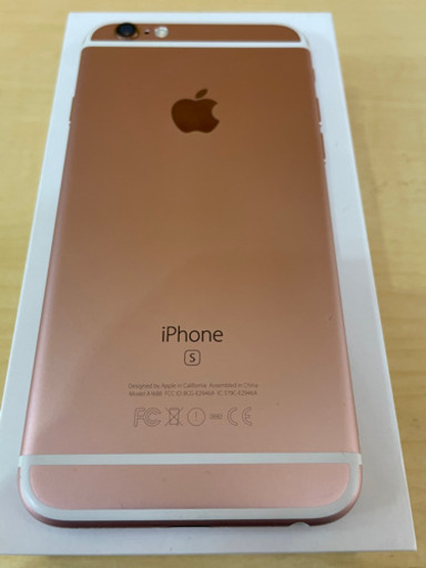 【美品】iPhone6s 16GB SIMフリー Rose