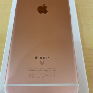 【美品】iPhone6s 16GB SIMフリー Rose