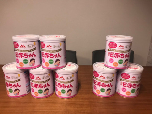 【売ります】【再値下げ】森永E赤ちゃん800g大缶　8缶セット（粉ミルク）