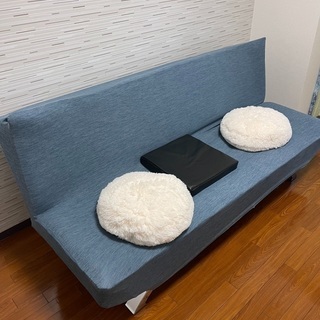 新品ほぼ未使用！5万円の品、早い者勝ち！ソファベッド　ニトリNシールド