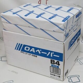 ☆B4 コピー用紙 OAペーパー 500枚×7冊