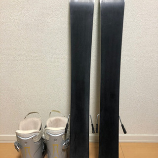 【バラ売り可】ショートスキー ビンディング ブーツ 23cm セット