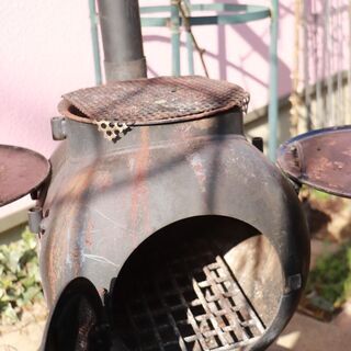 　薪ストーブ　キャンプ