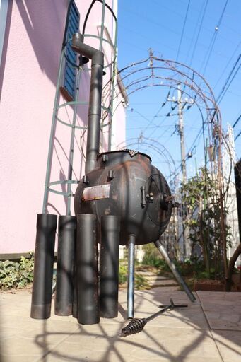 薪ストーブ　キャンプ