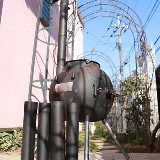 　薪ストーブ　キャンプ