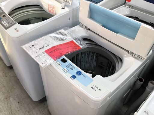 アクア6.0K洗濯機　2016年製！！分解クリーニング済み！！！