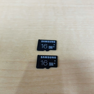 MicroSD 16GB Samsung製 2枚セット