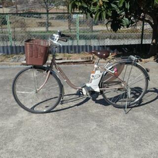 新基準電動アシスト自転車 パナソニック ViVi SS 充電器 バッテリー 鍵