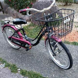 20インチ　パナソニック　子供用自転車　可愛いいピンク