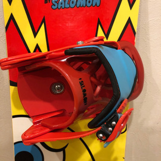 サロモン スポンジボブ スノーボード 子供100cm サロモン スポンジボブ スノーボード 子供100cm