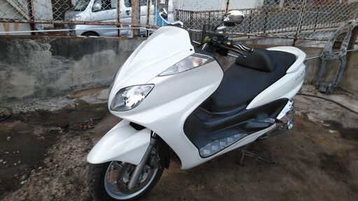 ⭐ヤマハグランドマジェスティ250　白　SG15J　油脂類交換、点検済み　リアタイヤ新品