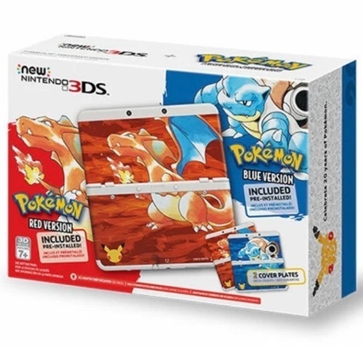 北米限定！ポケモン20周年記念　ニンテンドー3DS　中古品