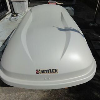 inno ルーフボックス RV761 (BR761) 白 中古 左開き ルーフBOX