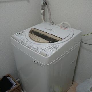 【ネット決済】東芝 2015年製 洗濯機 6㎏ AW-6G2(W)
