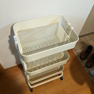 【ネット決済】IKEA イケア　キッチンワゴン　RASKOG ロ...