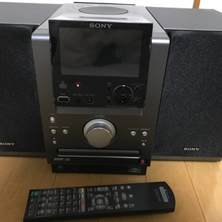 SONY HDDコンポ　NAS-D50HD(S)