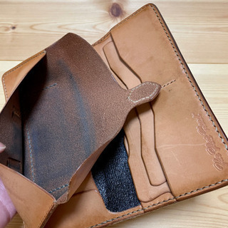 【値下げ】フラットヘッド　多脂革ロングウォレット FN-WLN1-4SC