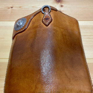 【値下げ】フラットヘッド　多脂革ロングウォレット FN-WLN1-4SC