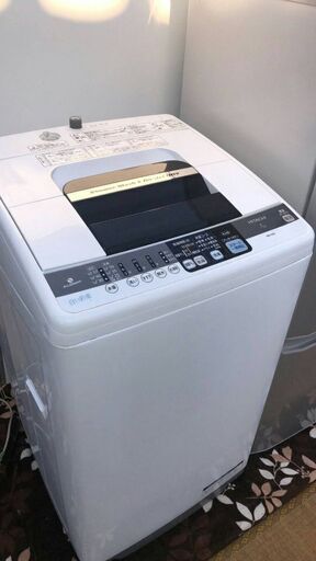 お話中☆★☆日立7kgエアジェット乾燥機能付き洗濯機と2016年式MITSUBISHI146L冷蔵庫☆★☆