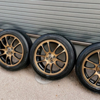 ［GW限定で値下げします］マナレイスポーツホイール　タイヤ付き　16インチ４本セット　