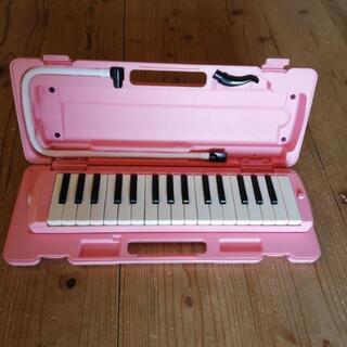 鍵盤ハーモニカ　ピアニカ　ピンク