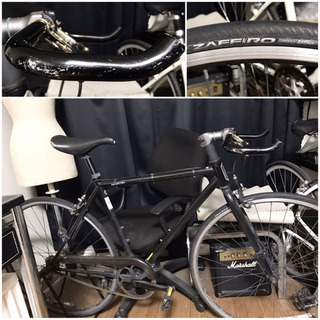 Jamisピストバイク定価6万円程クロモリ自転車ブルホーン格安シングルスピード