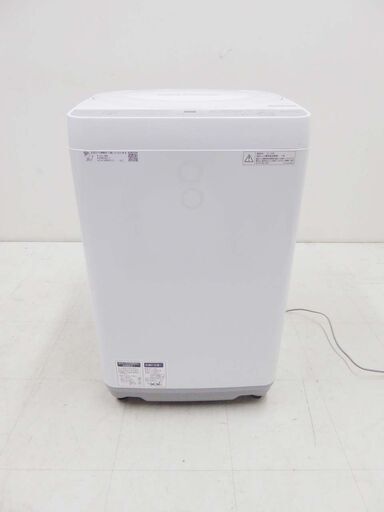 SHARP シャープ 2018年製 保証付 全自動 洗濯機 風乾燥 ES-GE6B-W 6キロ  引取可 送料5,000円