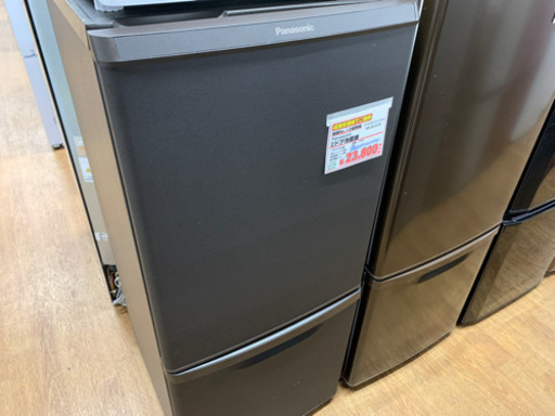 パナソニック　2ドア冷蔵庫　138L　2020年製【店頭取引限定】【中古品】1点限り早い者勝ち！！