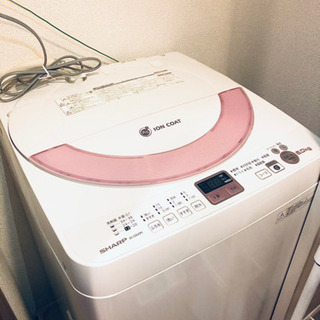 【ネット決済】SHARP 6.0Kg 洗濯機