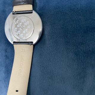 SALE❗️❗️スワロフスキー 本革ストラップ腕時計