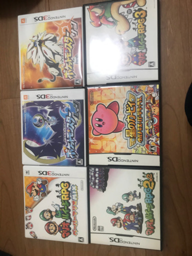 任天堂3DS +カセット多数
