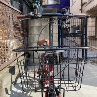 ROXY　折り畳み式自転車レッド　6段ギア　20インチ