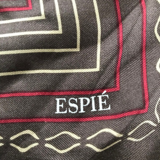 スカーフ　ESPIE  日本製　絹100%