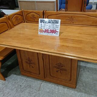 3/13販売済！コーナーベンチダイニング４点セット