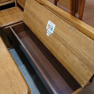 3/13販売済！コーナーベンチダイニング４点セット