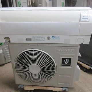 K02140 シャープ 中古エアコン 主に6畳用 冷2.2kw／暖2.2kw